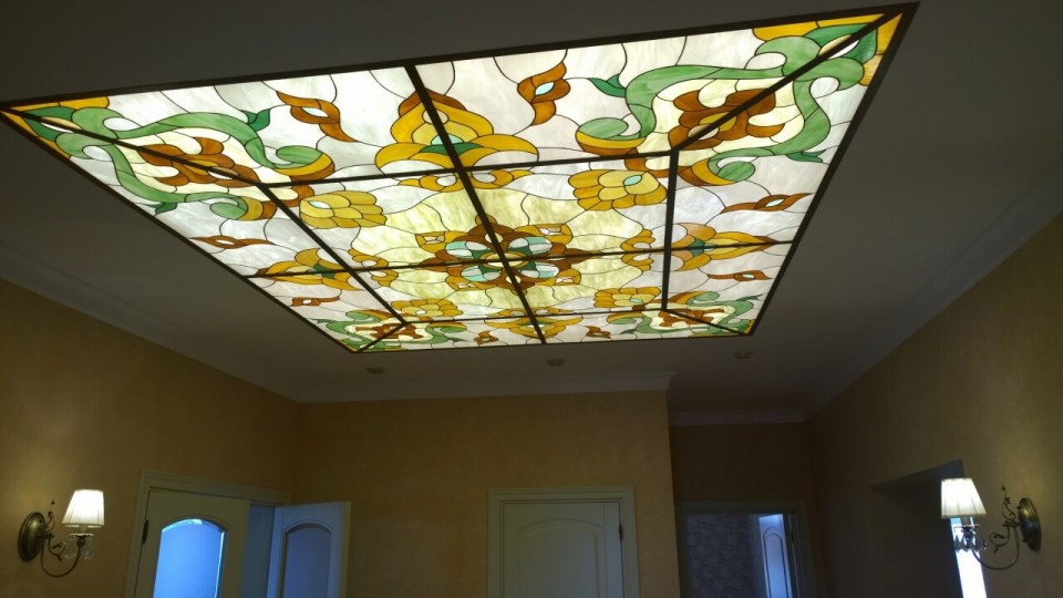 Заказать световой потолок с фотопечатью в г. Гороховец